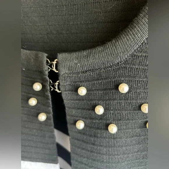 Goa pearl embellished long cardigan - Picture 12 of 13